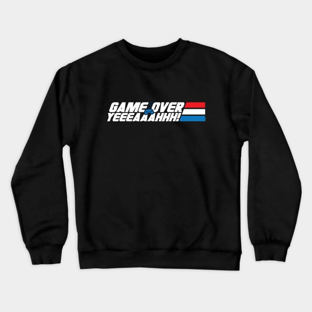 Game Over Yeah! Crewneck Sweatshirt by mikehandyart